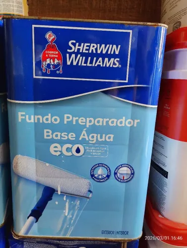 Fundo preparador Sherwin Williams 18L lacrada.
