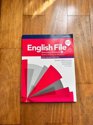 Livro de inglês Oxford: "Engliah File - Elementary Multipack A"