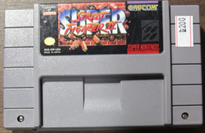 Super Street Fighter II Original SNES Super Nintendo 200