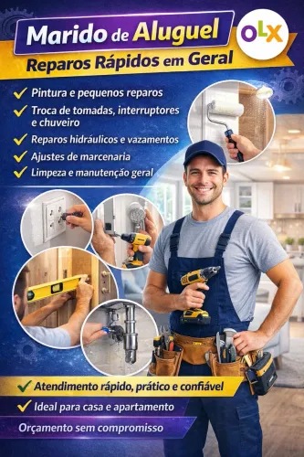 Marido de Aluguel - Reparos Rápidos em Geral