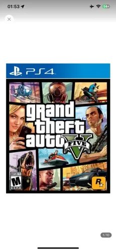 Grand Theft Auto V Standard Edition PS4 Físico