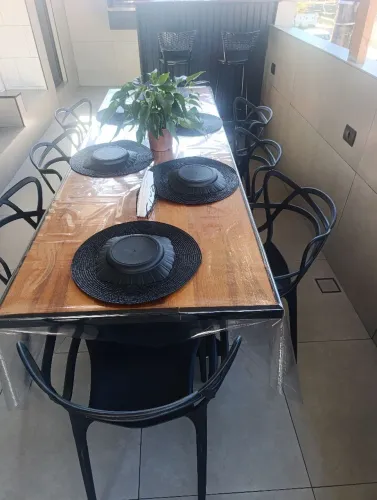 Mesa com Cadeiras Área Gourmet
