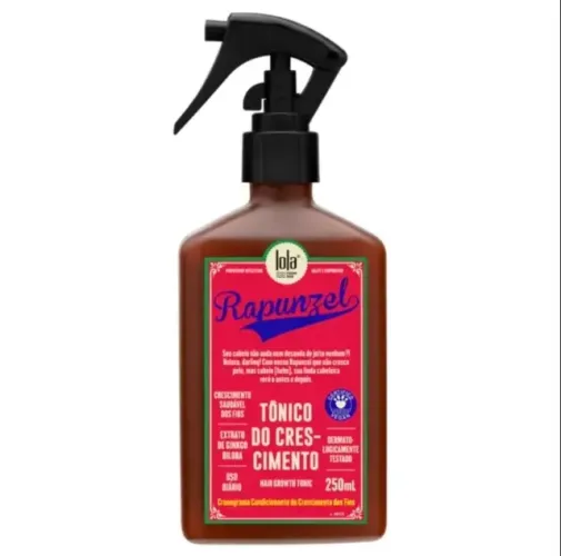 Tônico De Crescimento Rapunzel 250ml - Lola Cosmetics