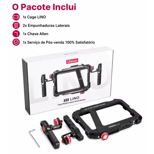 Cage Ulanzi LINO para Smartphone