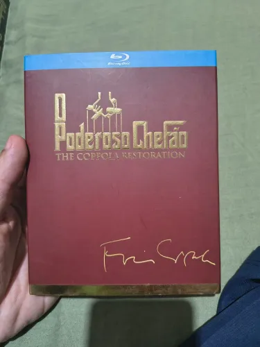 Blu Ray e DVD o poderoso chefão Trilogia