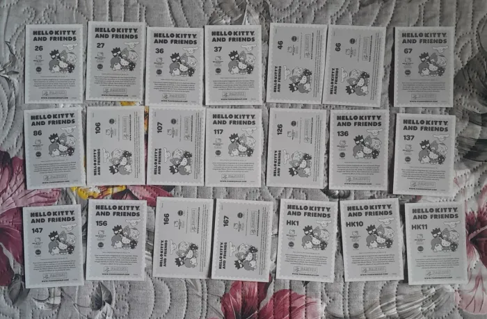Figurinhas reservadas hello kitty