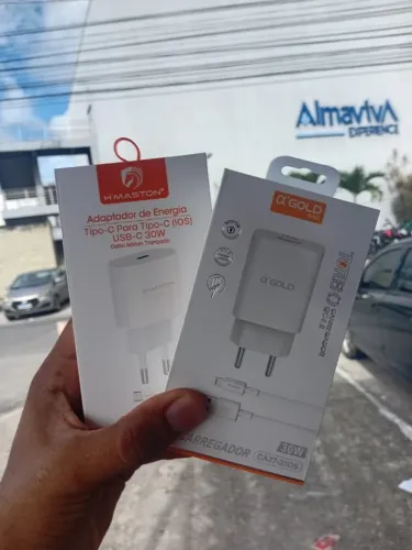 Carregador Turbo 30W iPhone USB-C + Cabo Entrega Grátis