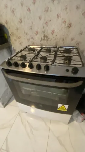 Fogão 6 bocas com forno 