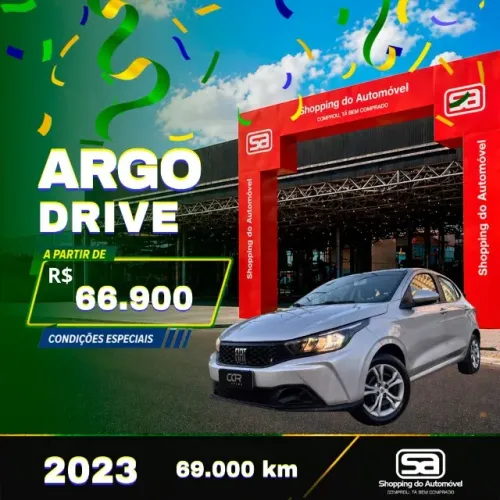 Fiat Argo Drive 1.0 6V Flex 2023