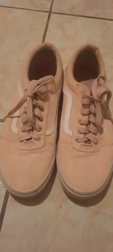 Tenis rosa vans