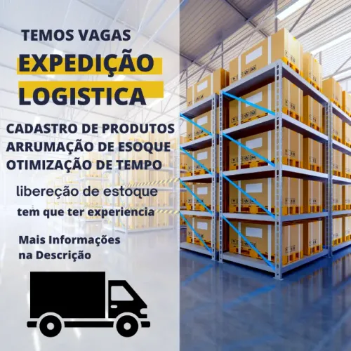 vaga de logistica expedição