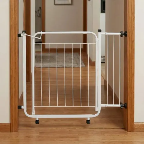 Portão De Segurança Pet E Bebê Reforçado Regulável 69 A 80cm  Portão De Segurança