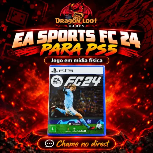 EA Sports FC 24 para PS5 | Mídia física com caixa