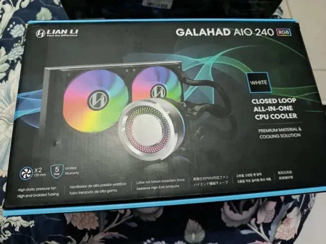 Water Cooler Lian Li Galahad AIO 240 RGB White