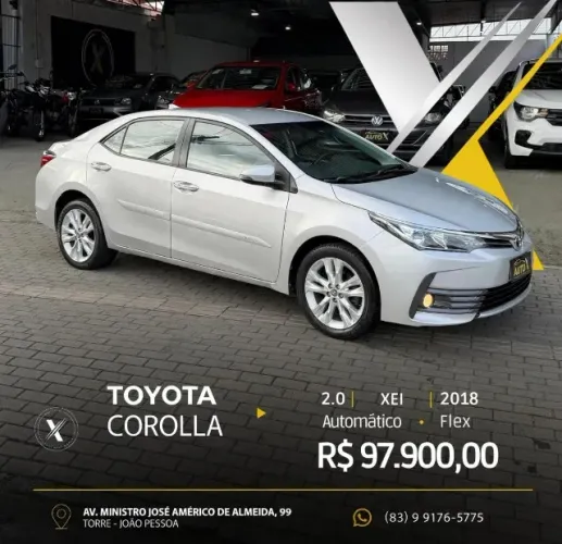 Toyota Corolla XEI 2.0 Flex 16V Aut. 2018
