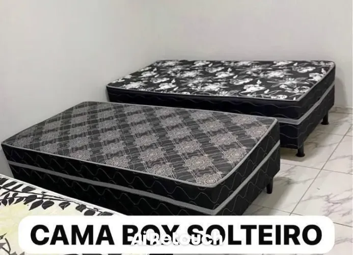 Cama Box Solteiro Ortopédica Nova Kit 2 Unidades R$500 Cada