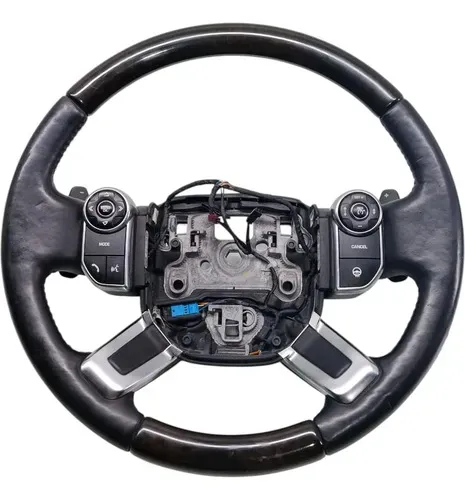 Volante Direção C/ Botões Range Rover Vogue Ano 2015 2016 Preto