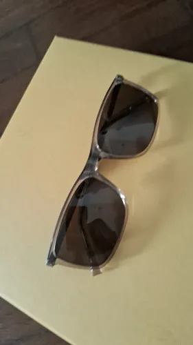 Óculos Speedo SP4087 H01, com armação translúcida e lentes escuras __________ ____________