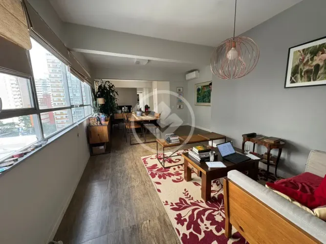Apartamento para locação de 121m2 com 3 dormitórios com 1 vaga de garagem codigo: 349005