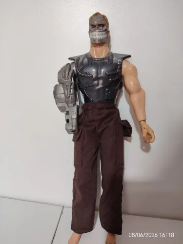 Boneco Max Steel Psycho Antigo De 1998. Faltando acessórios