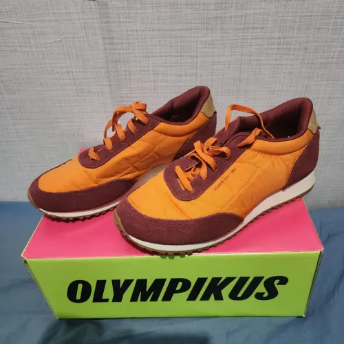 Tenis coca cola atlanta usa 1886 laranja e vinho