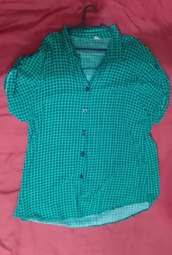 3 blusas xadrez tamanhos grandes