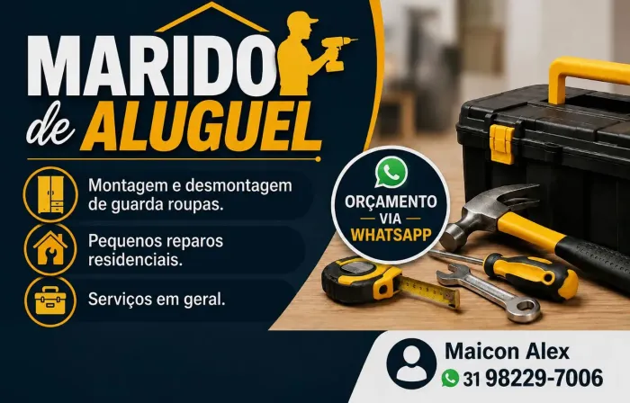 Marido de aluguel e manutenção