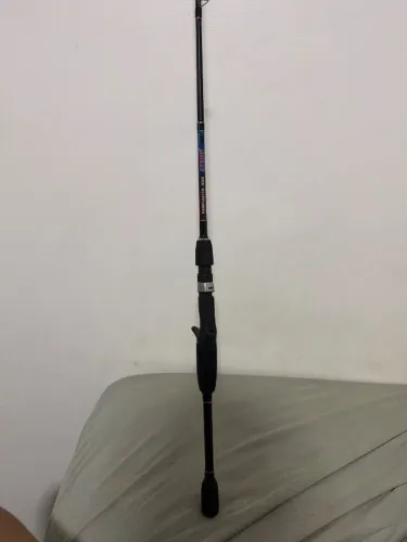 vara de pesca ramphastos da lamazon ação média 1,68m 7-17 libras vara novinha usei apenas