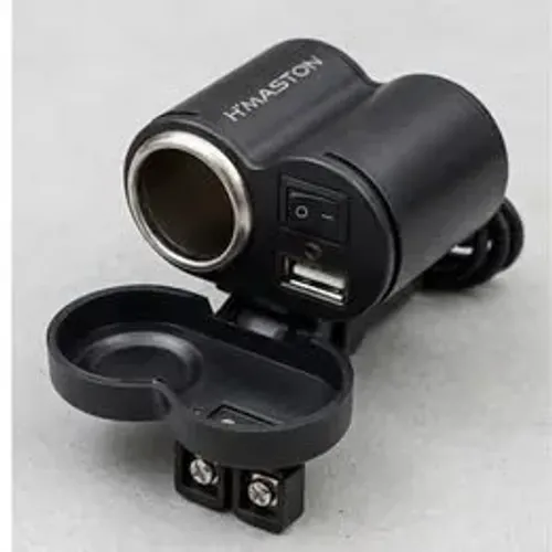 Carregador de moto Hmaston (Honestidade e Qualidade Distribuidora JK Eletrônicos)