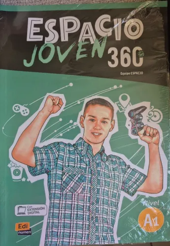 Livro Espanhol ESPACIO JOVEN 360 - nível A1 NOVO NO PLÁSTICO!