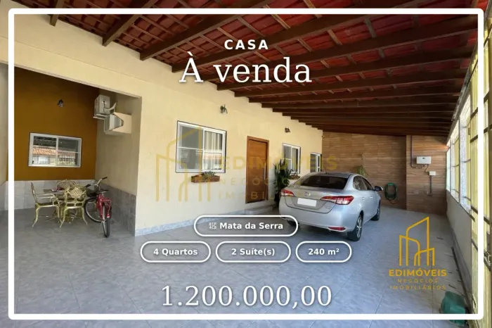 Seu novo lar: Casa com 2 suítes na Mata da Serra!