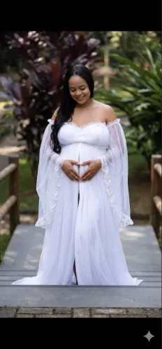 Locação de vestidos para ensaio fotográfico gestante