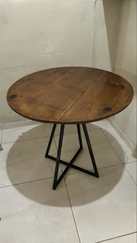 Mesa Madeira Retrô 