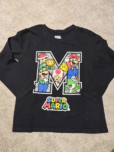 Camiseta infantil super Mario