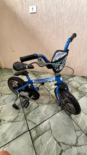 bicicleta infantil bandeirantes com rodinhas