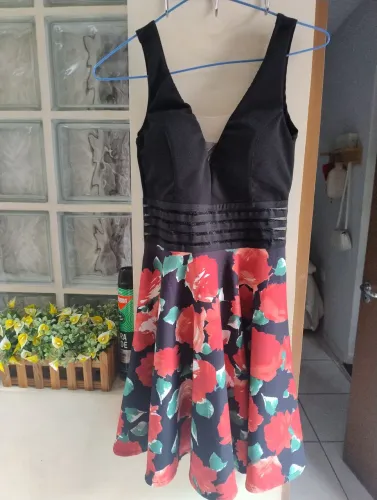 Vestido rodado floral