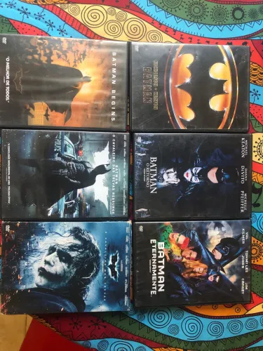 Lote DVDs Originais Batman