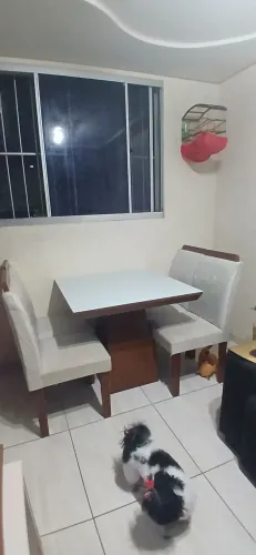 Vende-se conjunto de mesa e cadeira