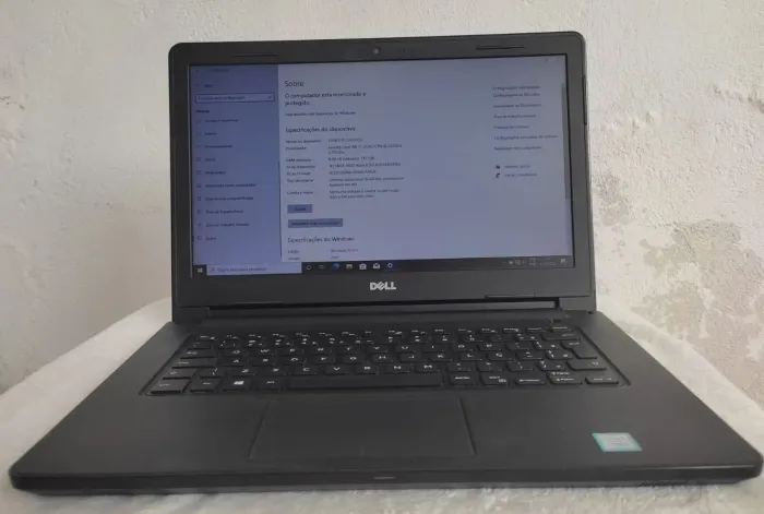 Notebook Dell core i5 8°geração 8gb ssd240-com garantia