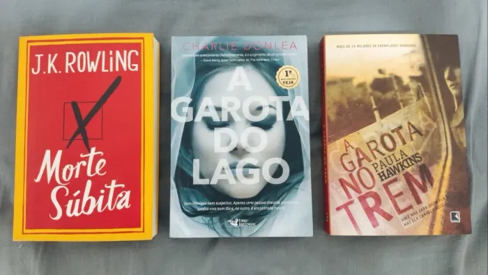 Livros de Suspense e Mistério - J.K. Rowling, Charlie Donlea e Paula Hawkins