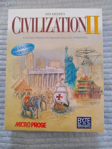 Jogo PC "Sid Meier's Civilization II" Big Box para Colecionador 