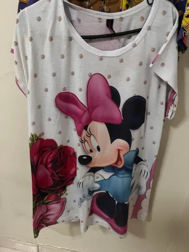 Lote com 10 blusas femeninas tamanho GG