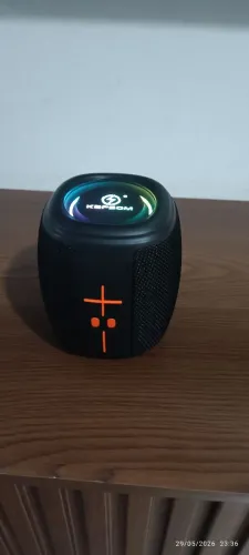 Caixinha de som resistente a água!