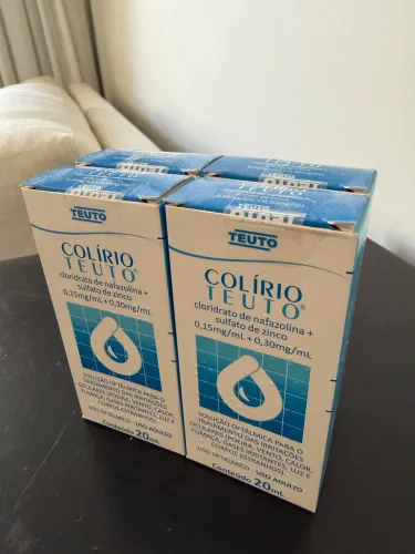 Colírio Teuto 4 Unidades