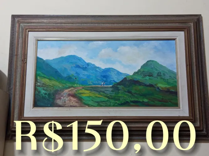 Quadro Caminho Na Estrada 