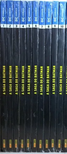 Coleção A Saga do Batman 1ª Temporada - Vols 1 ao 10 (Lacrados)