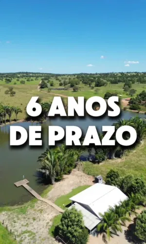 Fazenda Tocantins com prazo