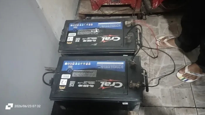 Bateria usada 