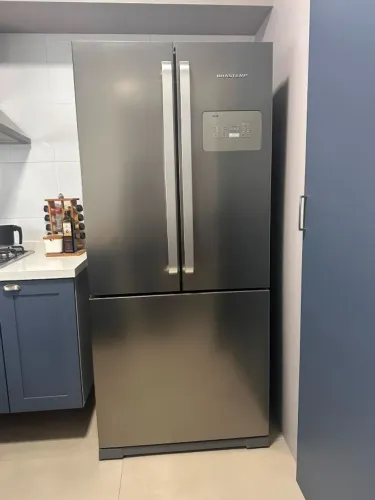 Geladeira Brastemp French Door / 3 Portas - Espaçosa - 0,82 x 0,75 x 1,85 m