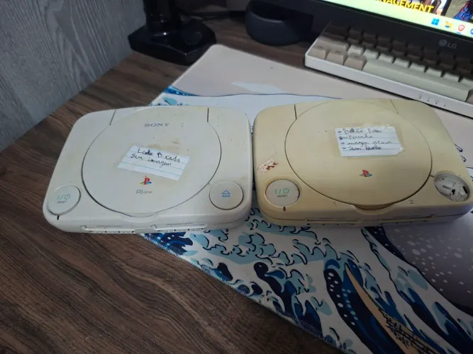 Psone com defeito 